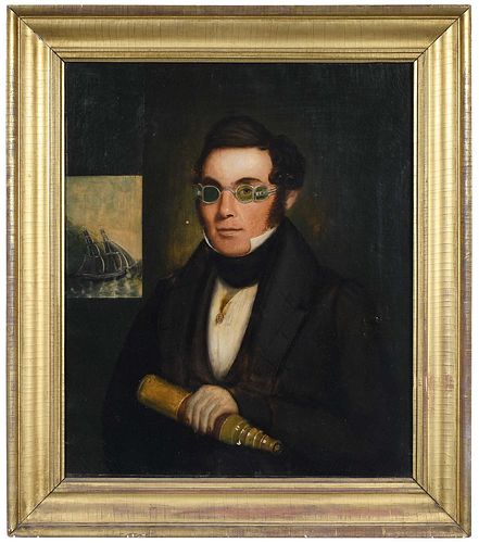 PORTRAIT OF A SEA CAPTAIN(American,