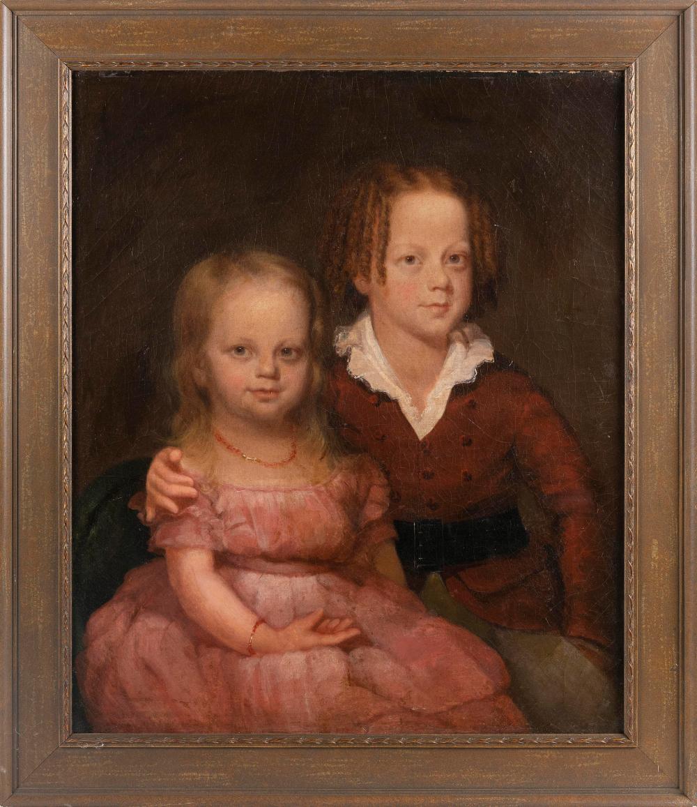 PORTRAIT OF A SEATED BROTHER AND