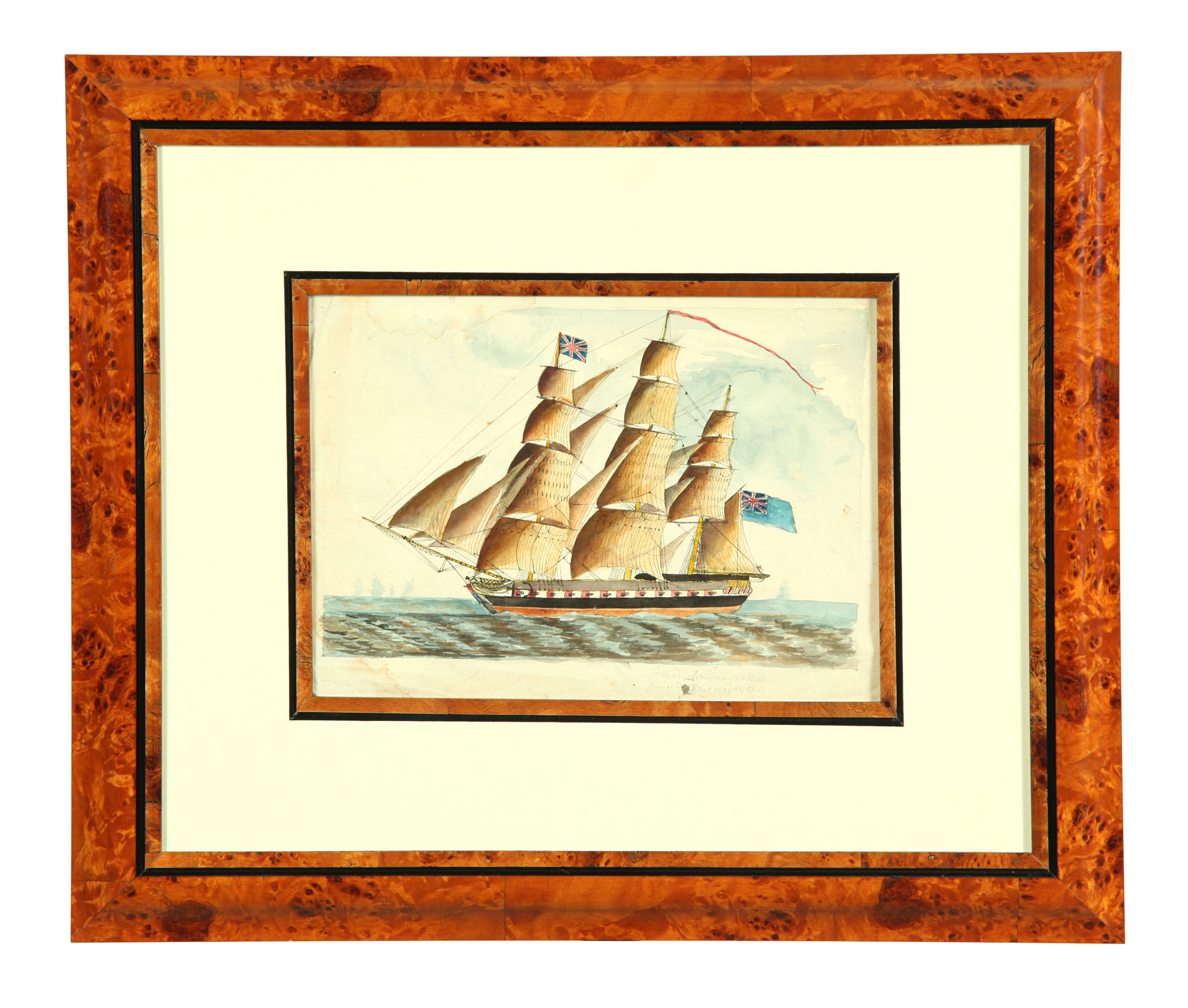 PORTRAIT OF A SHIP AT SEA (ENGLISH