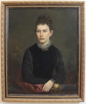 PORTRAIT OF A VICTORIAN LADY,