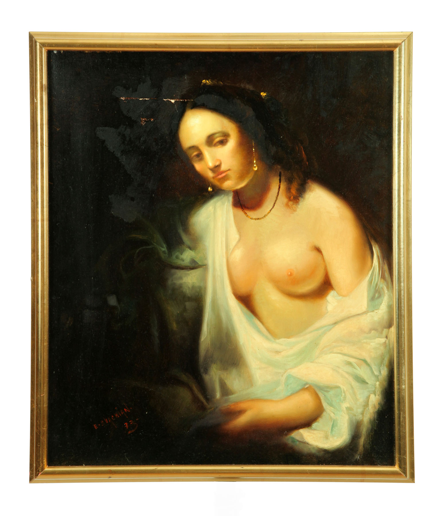 PORTRAIT OF A WOMAN BY E.