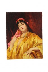 PORTRAIT OF A WOMAN BY SILAS M