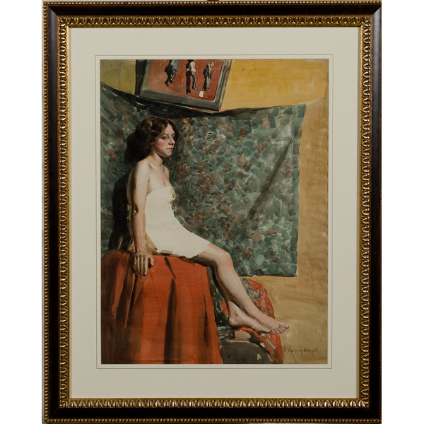Portrait of a Woman by F.