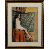 Portrait of a Woman by F. Hump