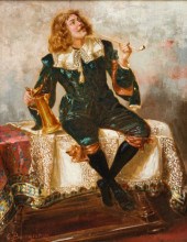 PORTRAIT OF A YOUNG MAN SIGNED
