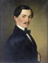 PORTRAIT OF A YOUNG MAN, 19TH