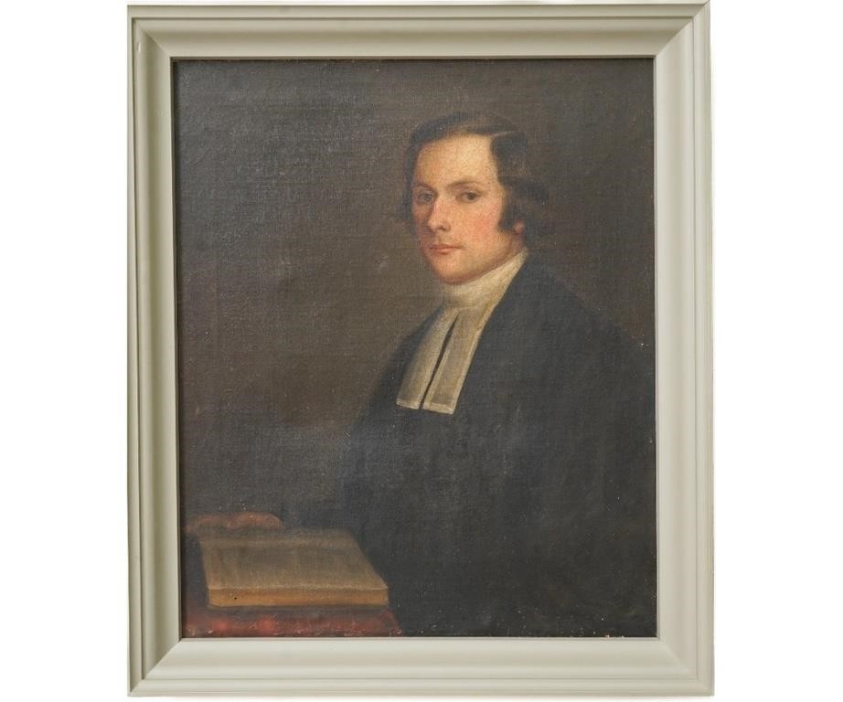 Portrait of a young minister/clergy