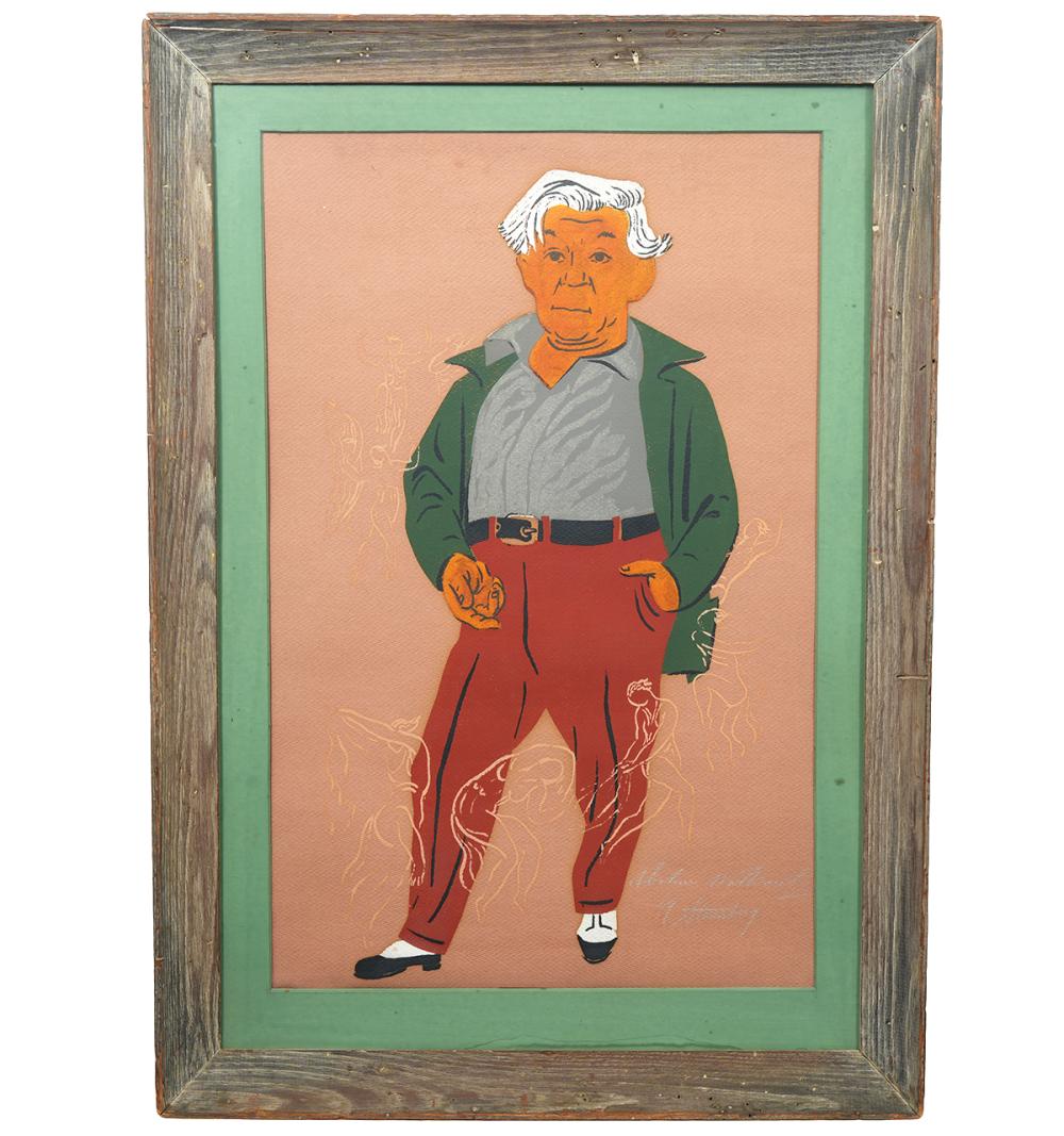 PORTRAIT OF ABRAHAM WALKOWITZ'
