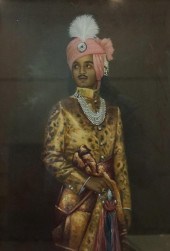 PORTRAIT OF ADORNED NOBLEMAN,