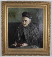PORTRAIT OF AN ELDERLY WOMAN R