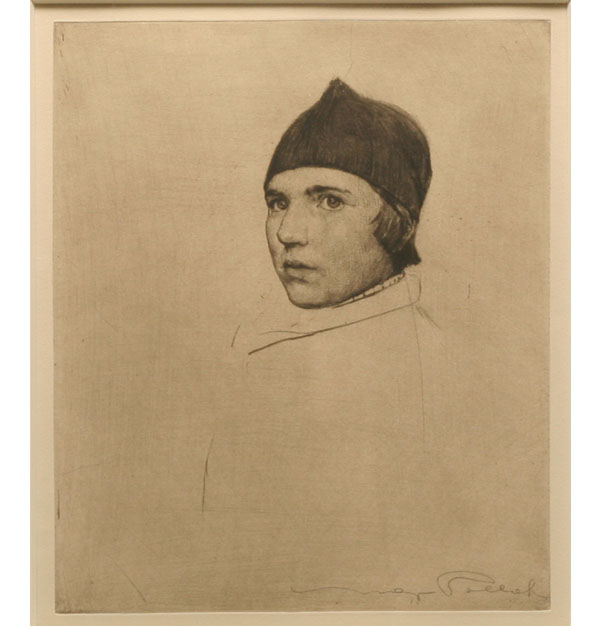 Portrait of an Italian boy