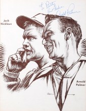 PORTRAIT OF ARNOLD PALMER AND