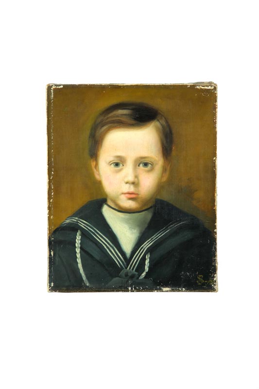 PORTRAIT OF BOY (AMERICAN SCHOOL 