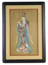 PORTRAIT OF CHINESE DEITY, WAT