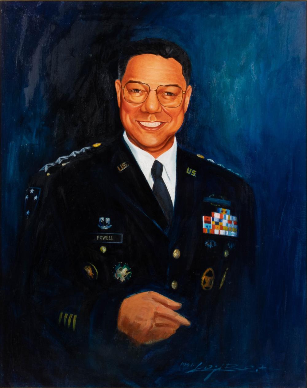 , PORTRAIT OF COLIN POWELL AS