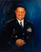 , PORTRAIT OF COLIN POWELL AS