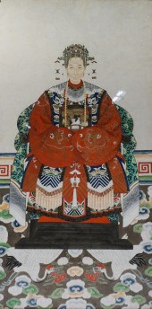 PORTRAIT OF ENTHRONED COURT LA