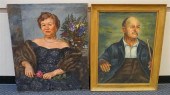 PORTRAIT OF FARMER AND PORTRAI