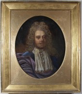 PORTRAIT OF FRENCHMAN, OIL ON
