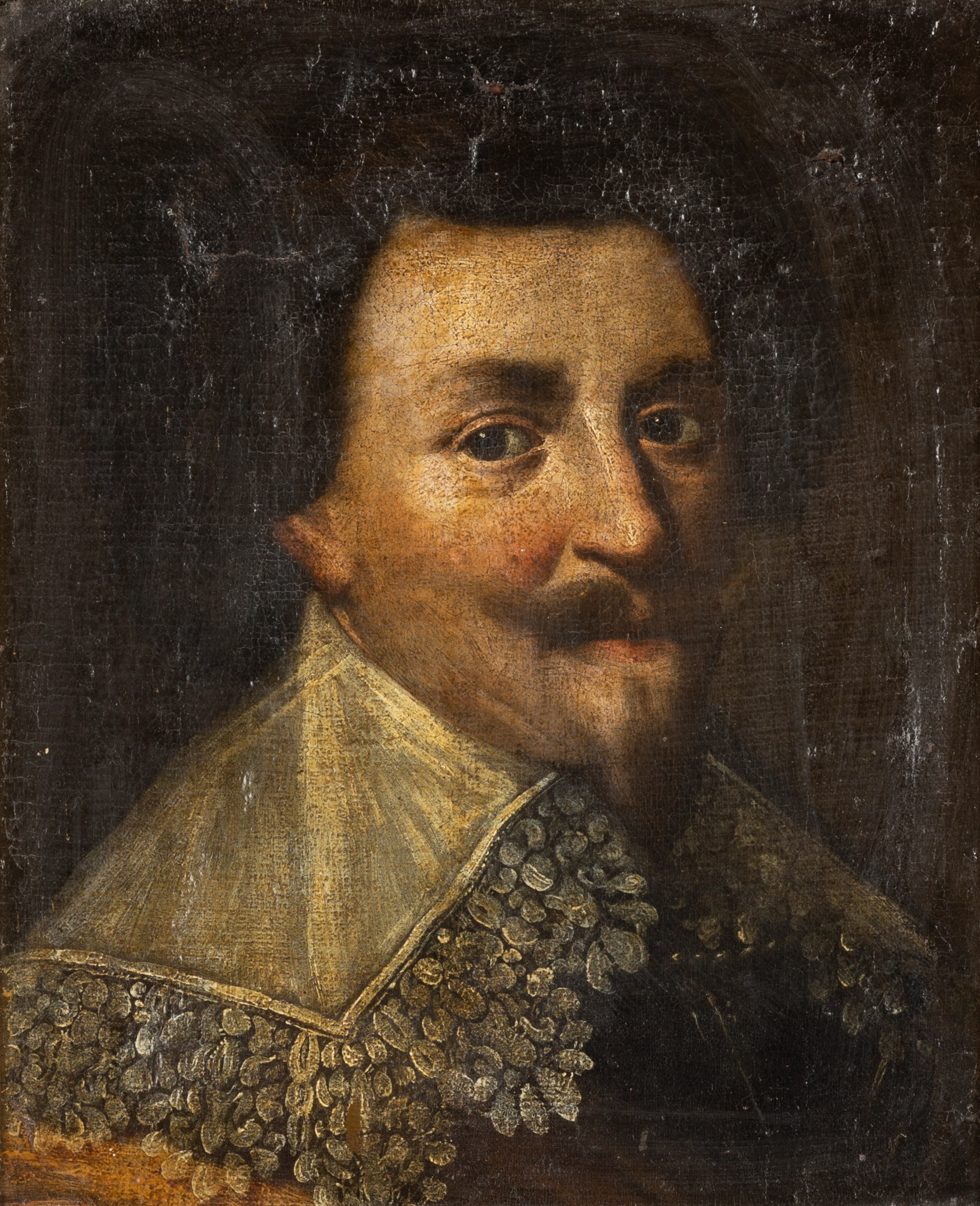 PORTRAIT OF GENTLEMAN oil on