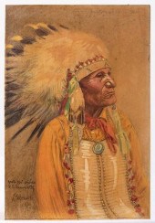 PORTRAIT OF JOHN SITTING BULL.