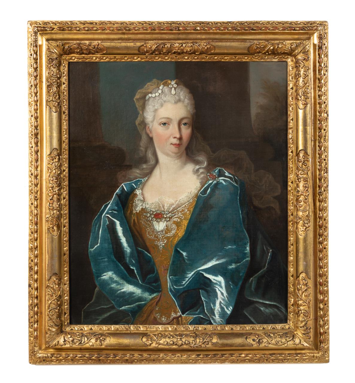 PORTRAIT OF LADY, CIRCLE OF N. DE