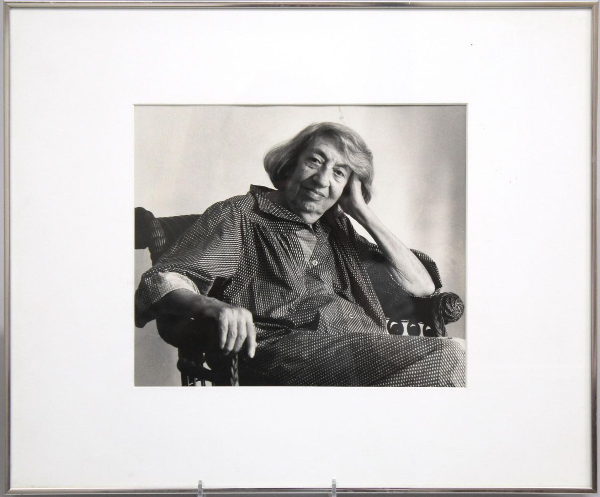 PORTRAIT OF LEE KRASNER, B/W