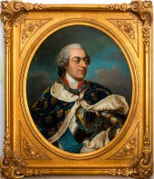 PORTRAIT OF LOUIS XV, MANNER O