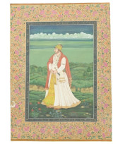 PORTRAIT OF MUGHAL EMPEROR SHA