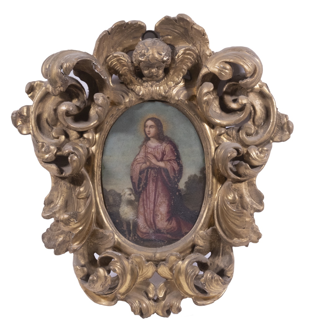 PORTRAIT OF SAINT AGNES OF ROME St.