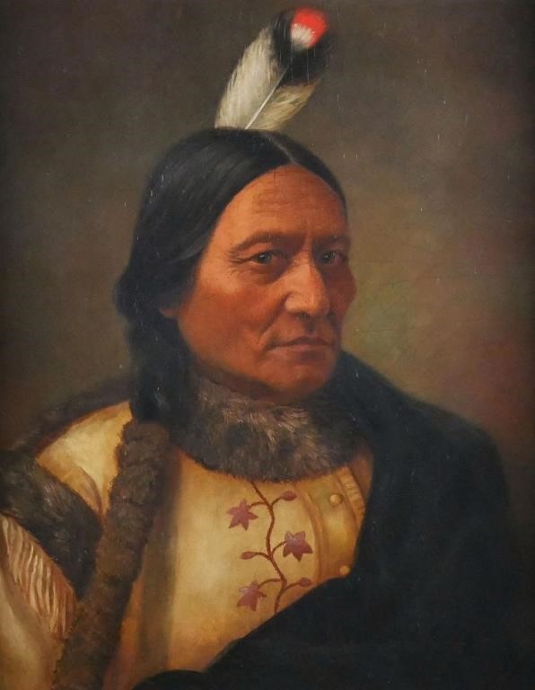 PORTRAIT OF SITTING BULL,