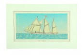 PORTRAIT OF THE SCHOONER ZACK