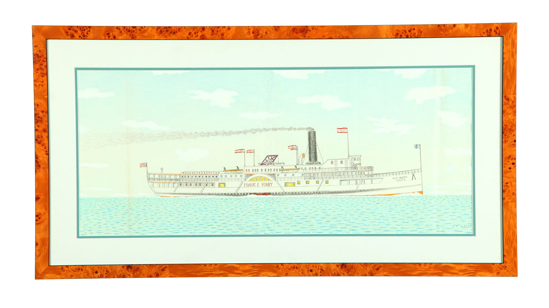 PORTRAIT OF THE SHIP FRANK E. KIRBY