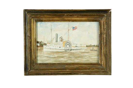 PORTRAIT OF THE STEAMER WEBSTER
