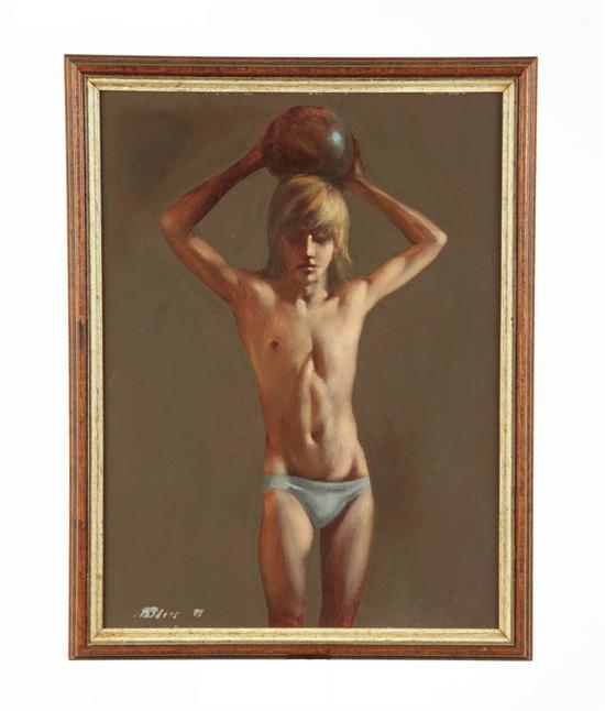 PORTRAIT OF YOUNG MAN BY ROBERT