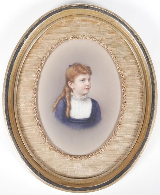 PORTRAIT ON PORCELAIN, BUFFALO