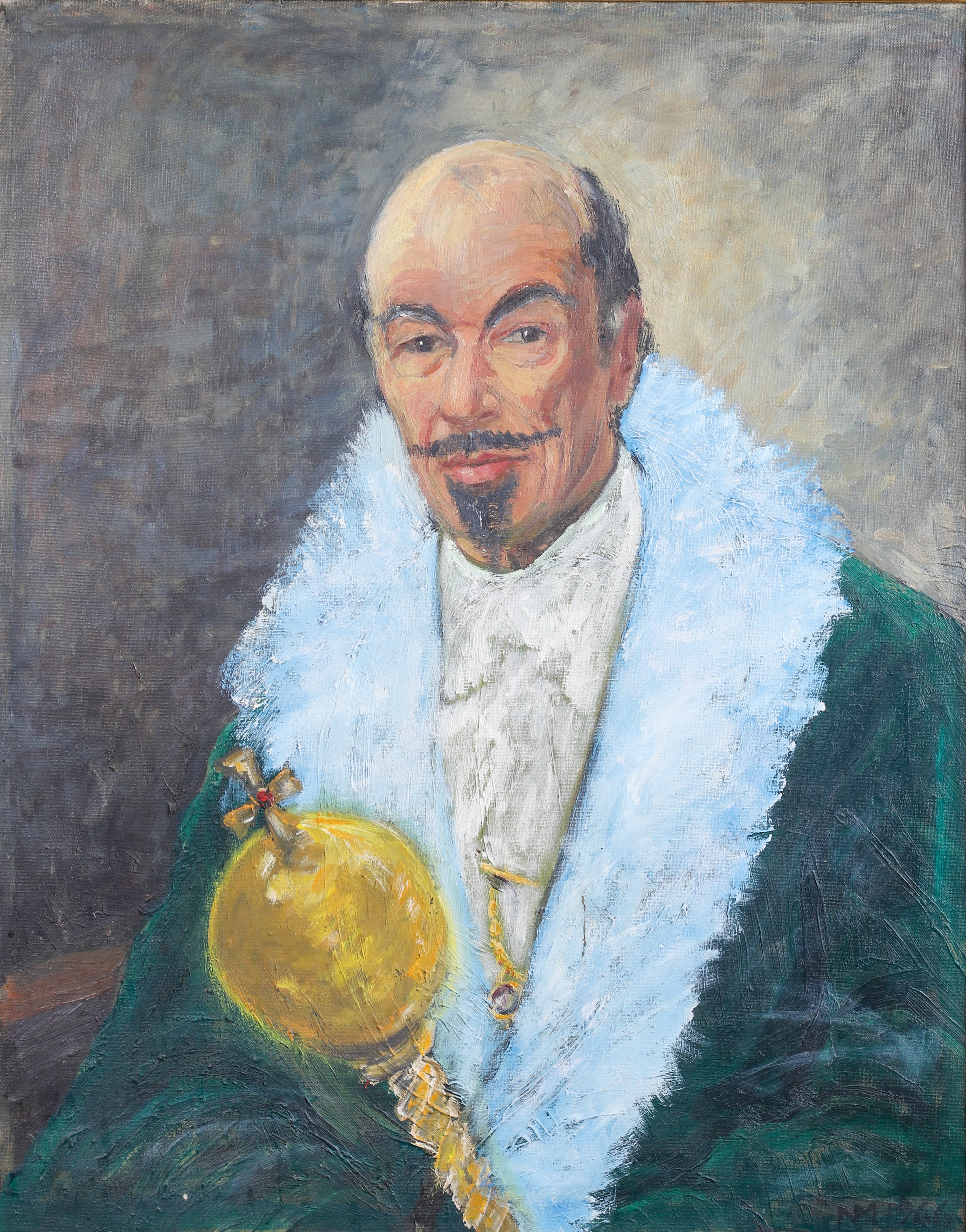 Portrait Painting of a nobleman,