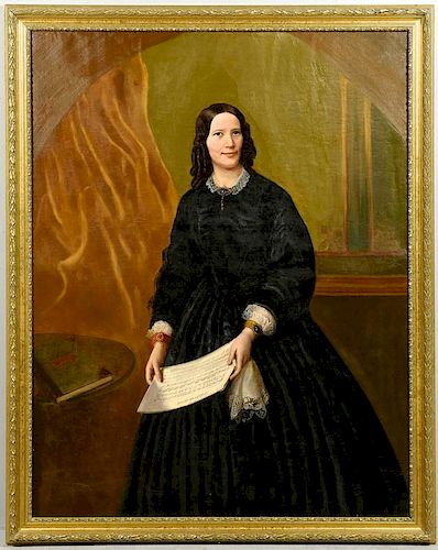 PORTRAIT, POSSIBLY JENNY LIND OR