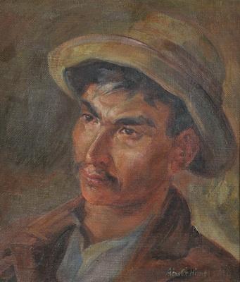 Portrait signed "Ainske Hime".
