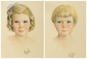 Portraits of Edgar and Gwynne