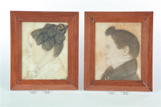 PORTRAITS OF JOHN AND CAROLINE