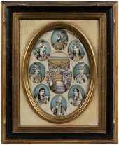Portraits of Mughal Emperors,