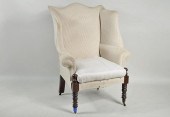 PORTSMOUTH SHERATON WING CHAIR