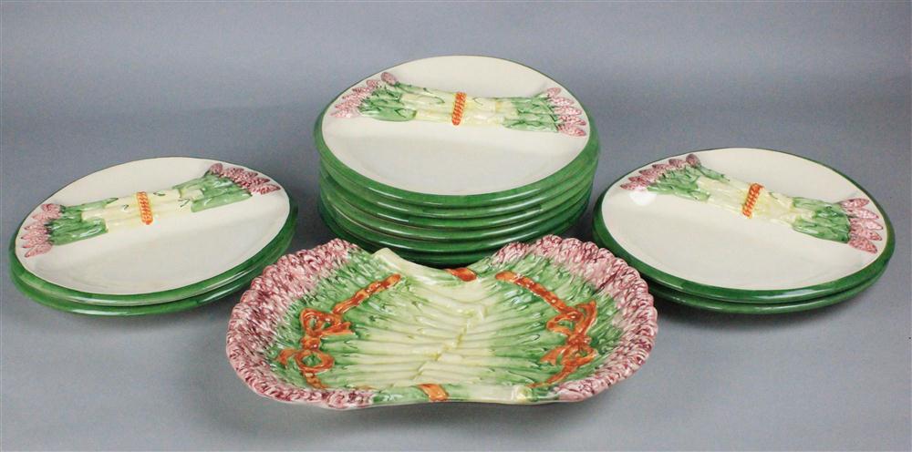 PORTUGESE ASPARAGUS SET molded with
