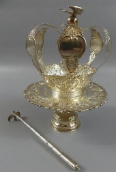 PORTUGESE SILVER CROWN ON STAN