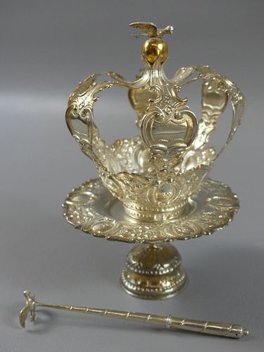 PORTUGESE SILVER CROWN ON