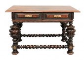 PORTUGUESE BAROQUE ROSEWOOD CE