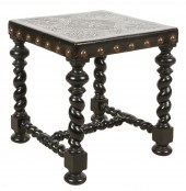 PORTUGUESE BAROQUE-STYLE EBONI