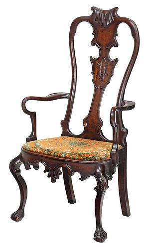 PORTUGUESE BAROQUE STYLE MAHOGANY