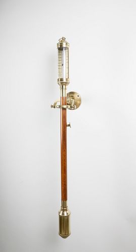 PORTUGUESE BRASS AND TEAK WOOD